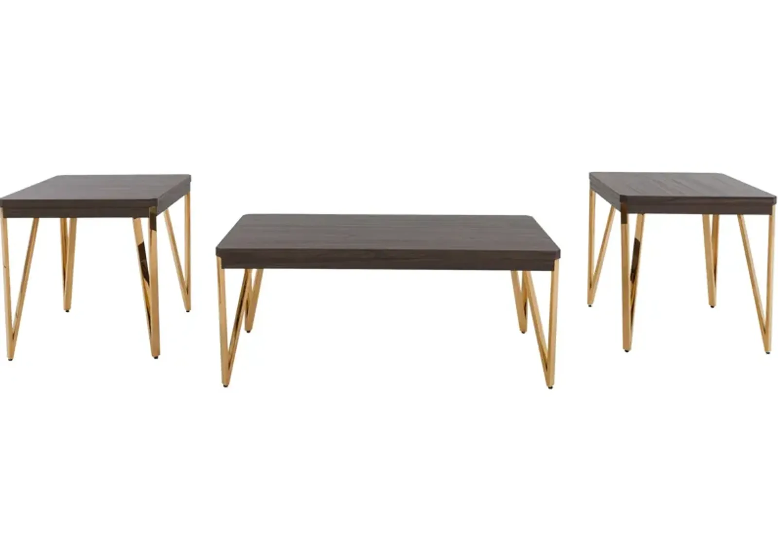 Ashley Furniture | Bandyn Set of 3 Occasional Coffee Tables | Brown