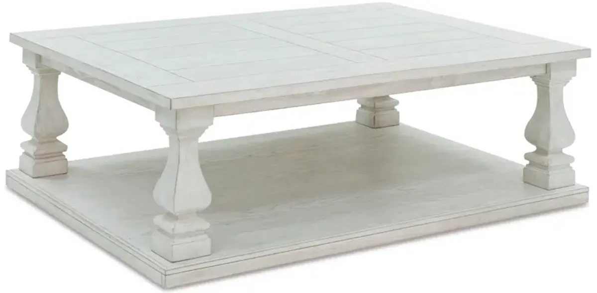 Ashley Furniture | Arlendyne Rectangular Cocktail Coffee Table | Antique White