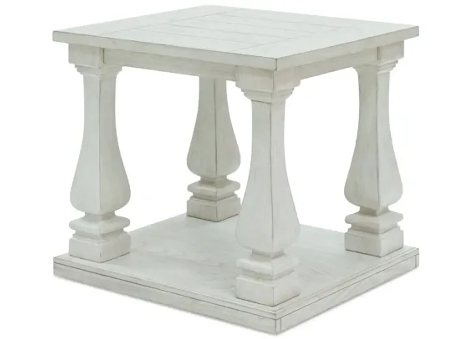 Ashley Furniture | Arlendyne Rectangular End Table | Antique White