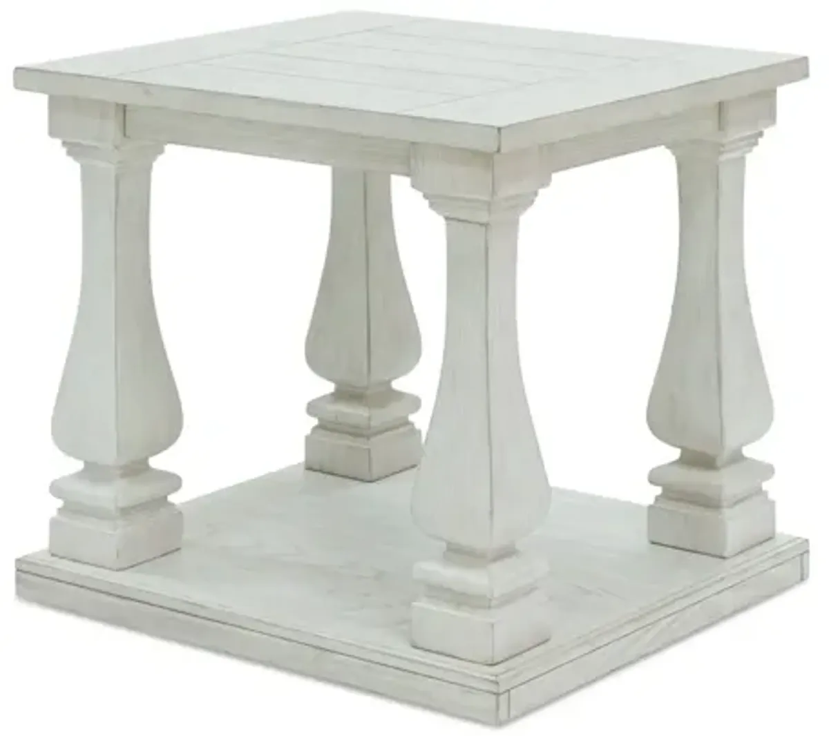 Ashley Furniture | Arlendyne Rectangular End Table | Antique White