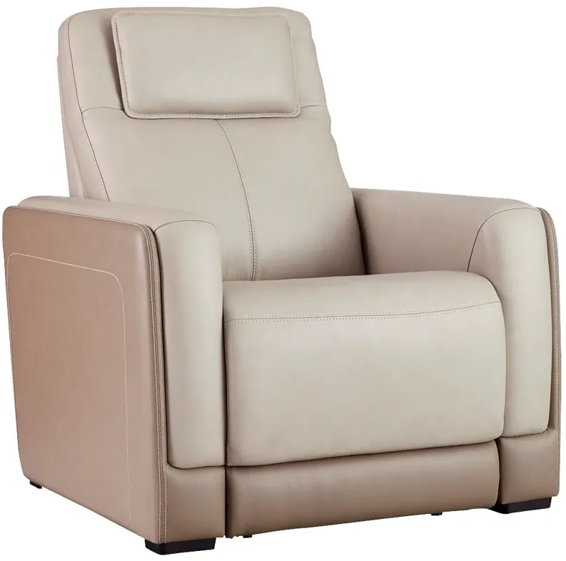 Ashley Furniture | Battleville Power Recliner Chair | Almond