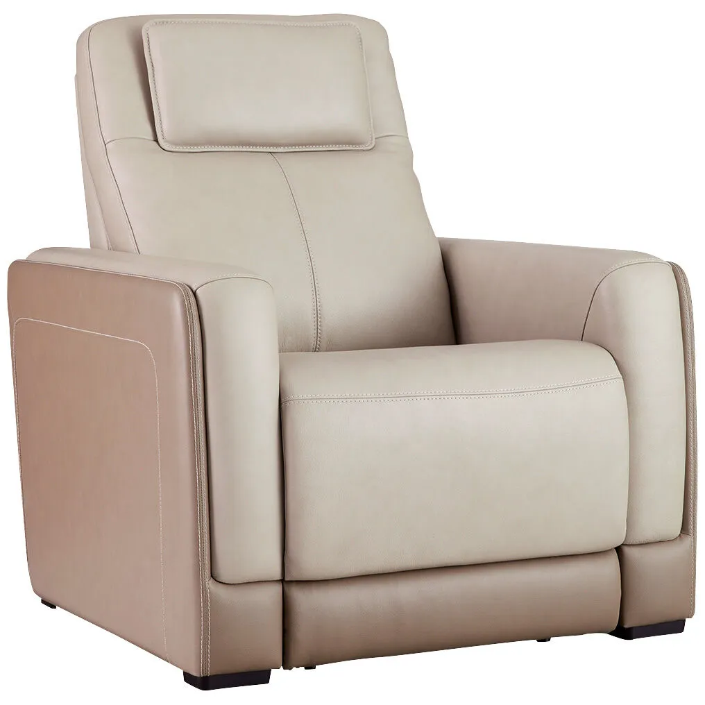 Ashley Furniture | Battleville Power Recliner Chair | Almond