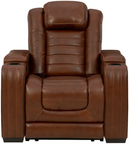 Backtrack Chocolate Power Recliner Chair
