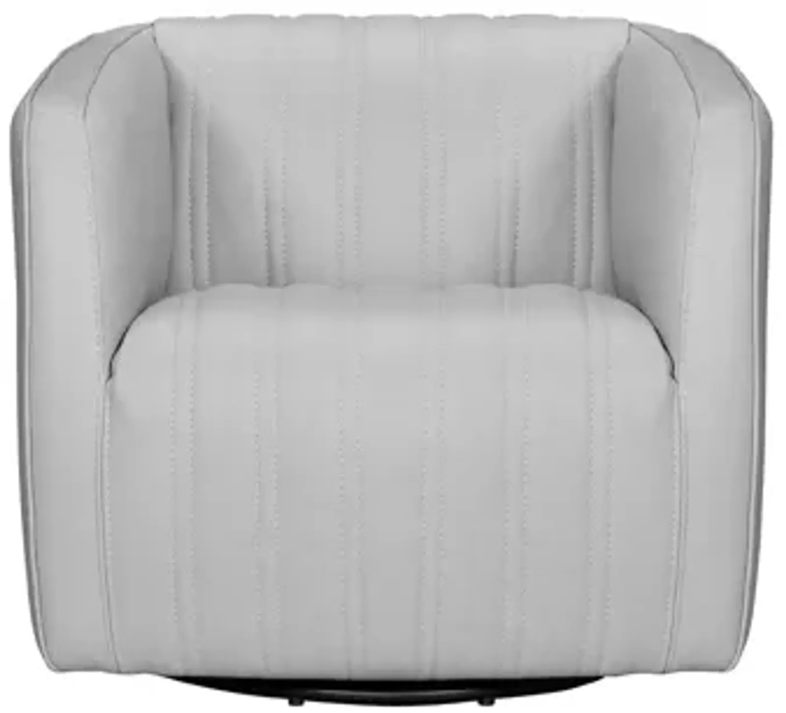 Koji Leather Swivel Chair