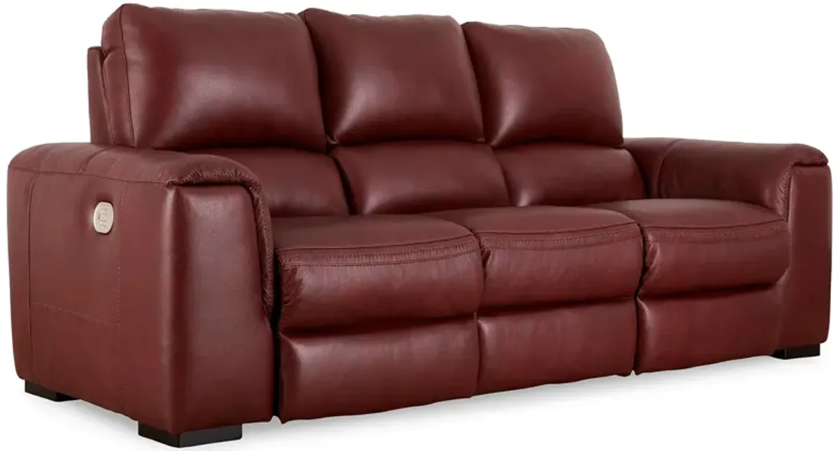 Ashley Furniture | Alessandro Power Reclining Sofa | Garnet