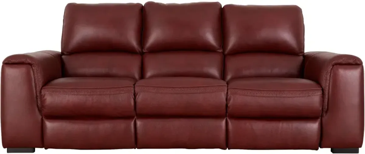 Ashley Furniture | Alessandro Power Reclining Sofa | Garnet