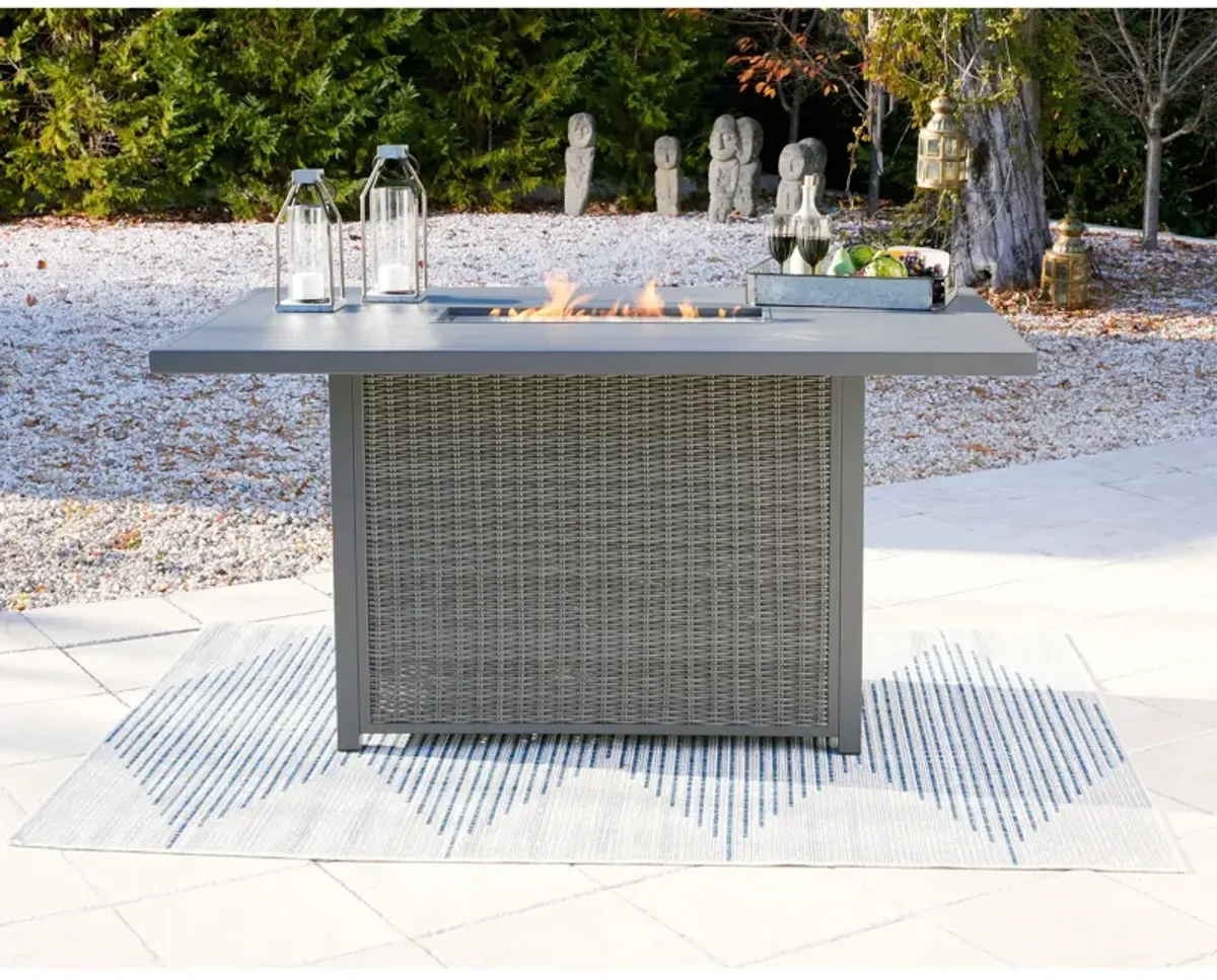 Palazzo Outdoor Bar Table With Fire Pit