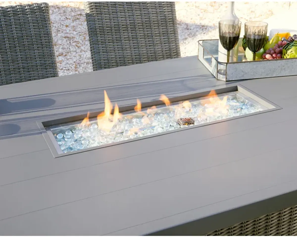 Palazzo Outdoor Bar Table With Fire Pit