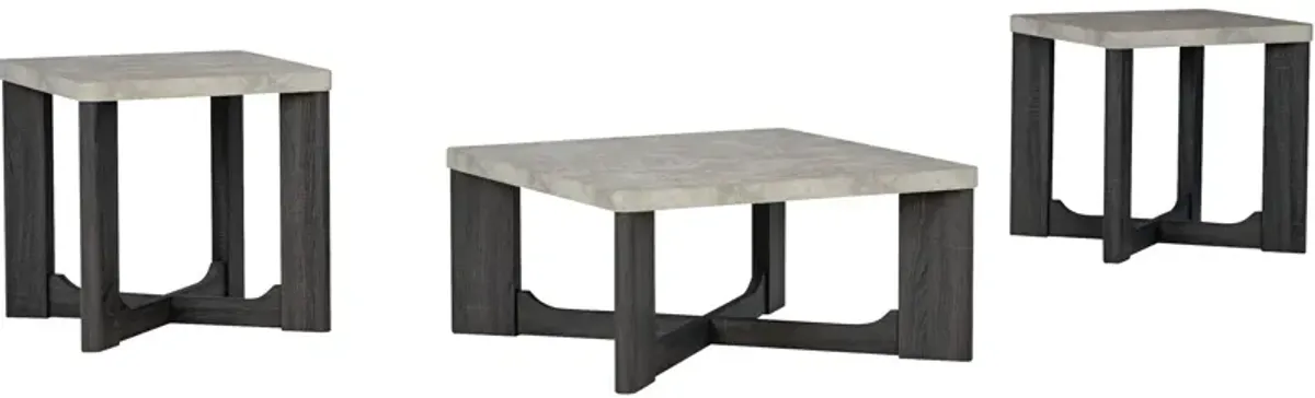 Ashley Furniture | Sharstorm Set of 3 Coffee Tables | Gray