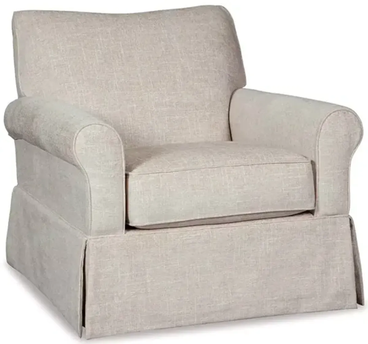 Searcy Swivel Glider Accent Chair