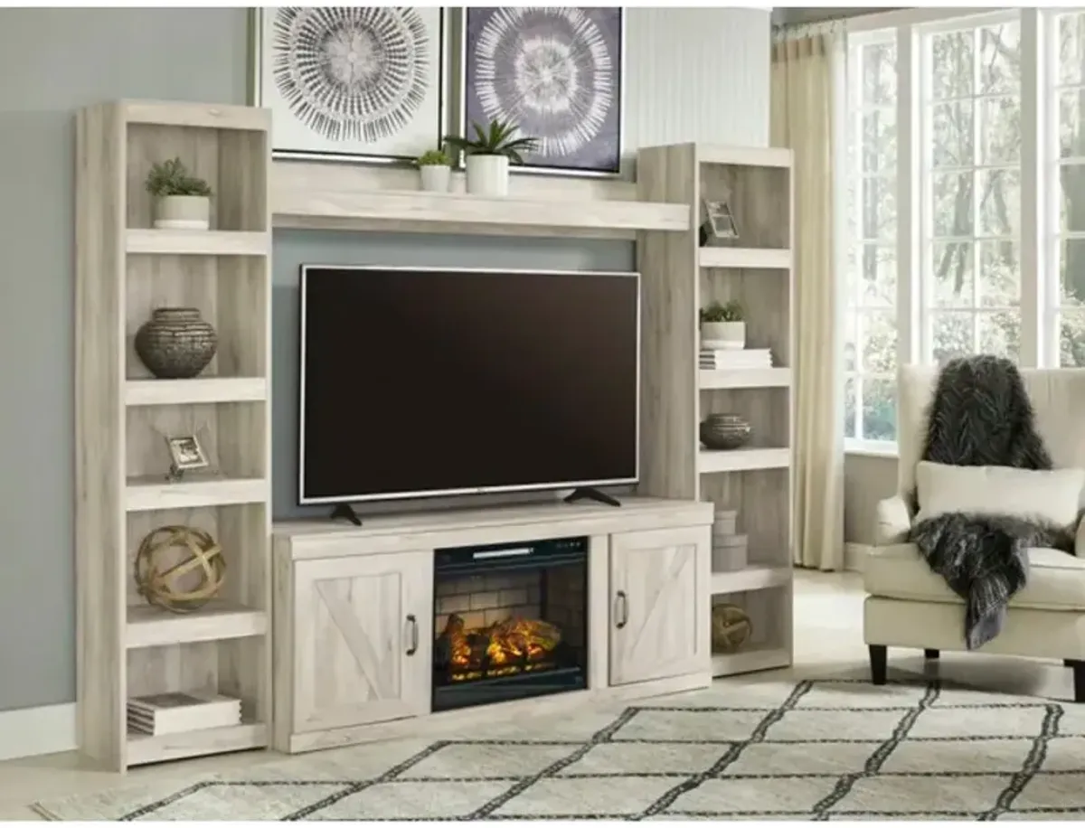 Bellaby 4 Piece 60 Inch Electric Fireplace Entertainment Center