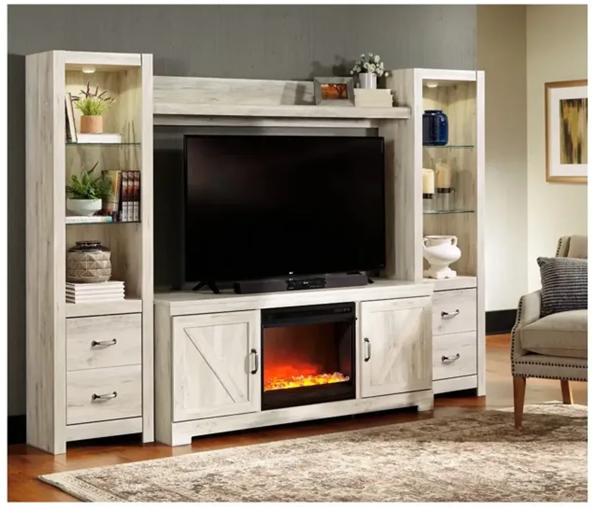 Bellaby 4 Piece 63 Inch Fireplace Entertainment Center