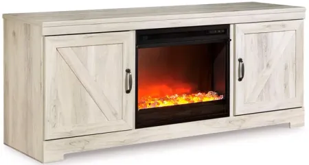 Bellaby Whitewash 63" Fireplace Console