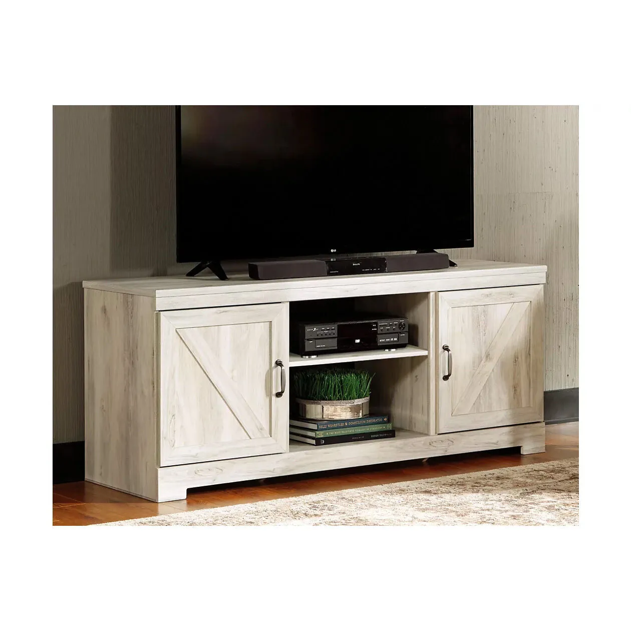 Ashley Furniture | Bellaby 63" Console | Whitewash