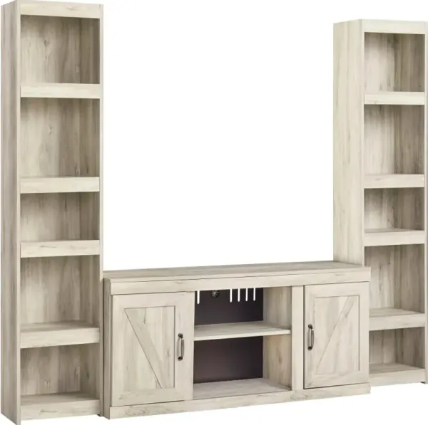 Ashley Furniture Bellaby 3 Piece 60 Inch Entertainment Center