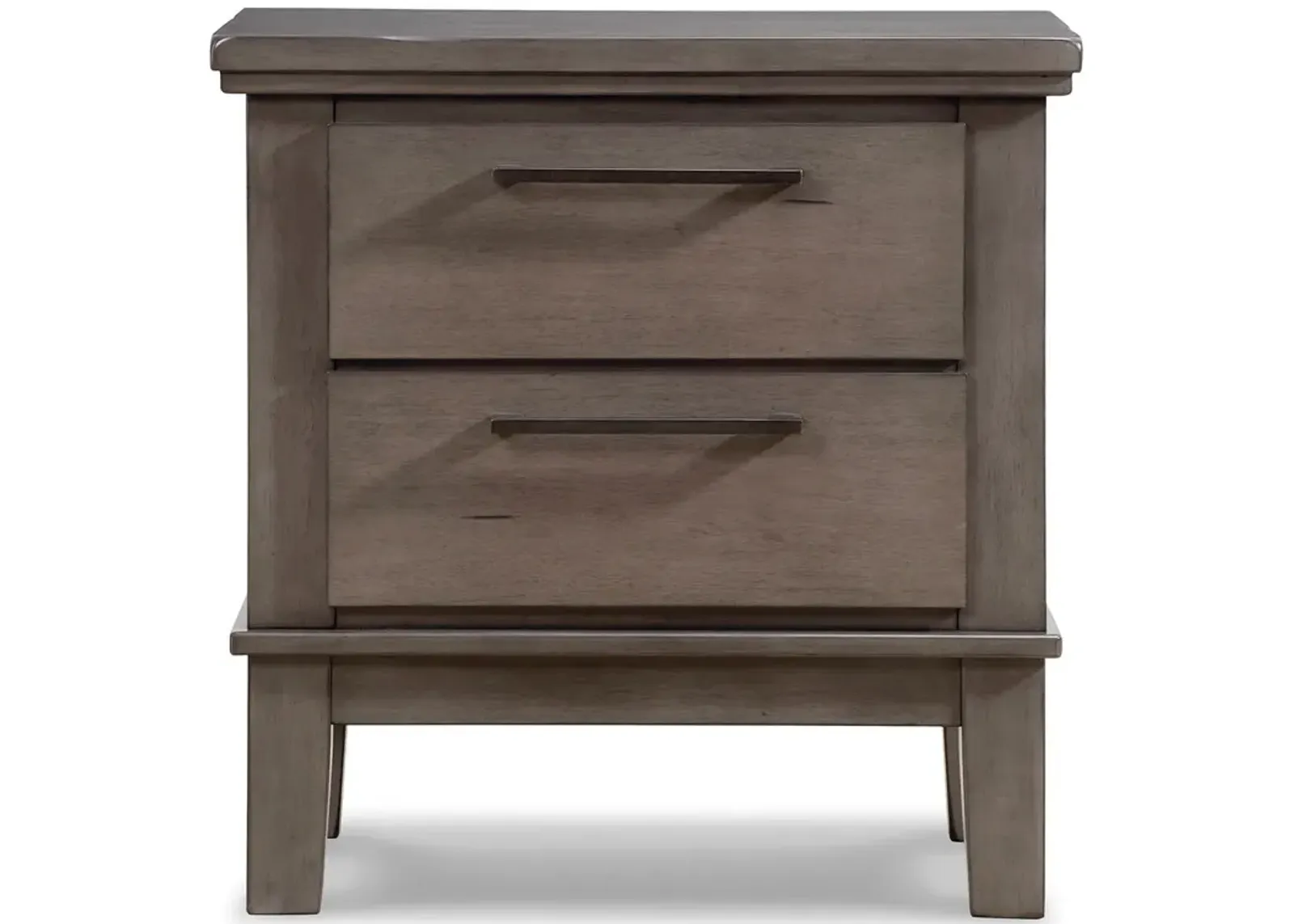 Ashley Furniture | Hallanden 2 Drawer Nightstand | Gray