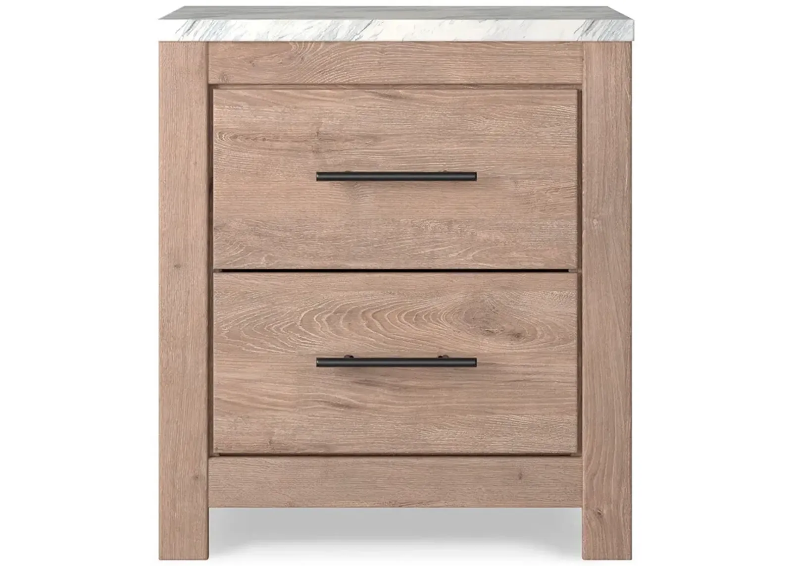 Ashley Furniture | Senniberg 2 Drawer Nightstand | Light Brown