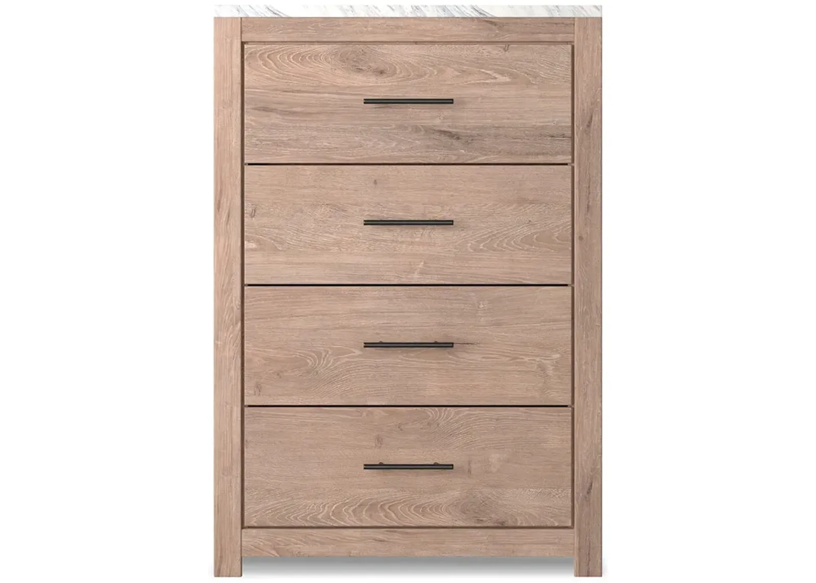 Ashley Furniture | Senniberg 4 Drawer Chest | Light Brown