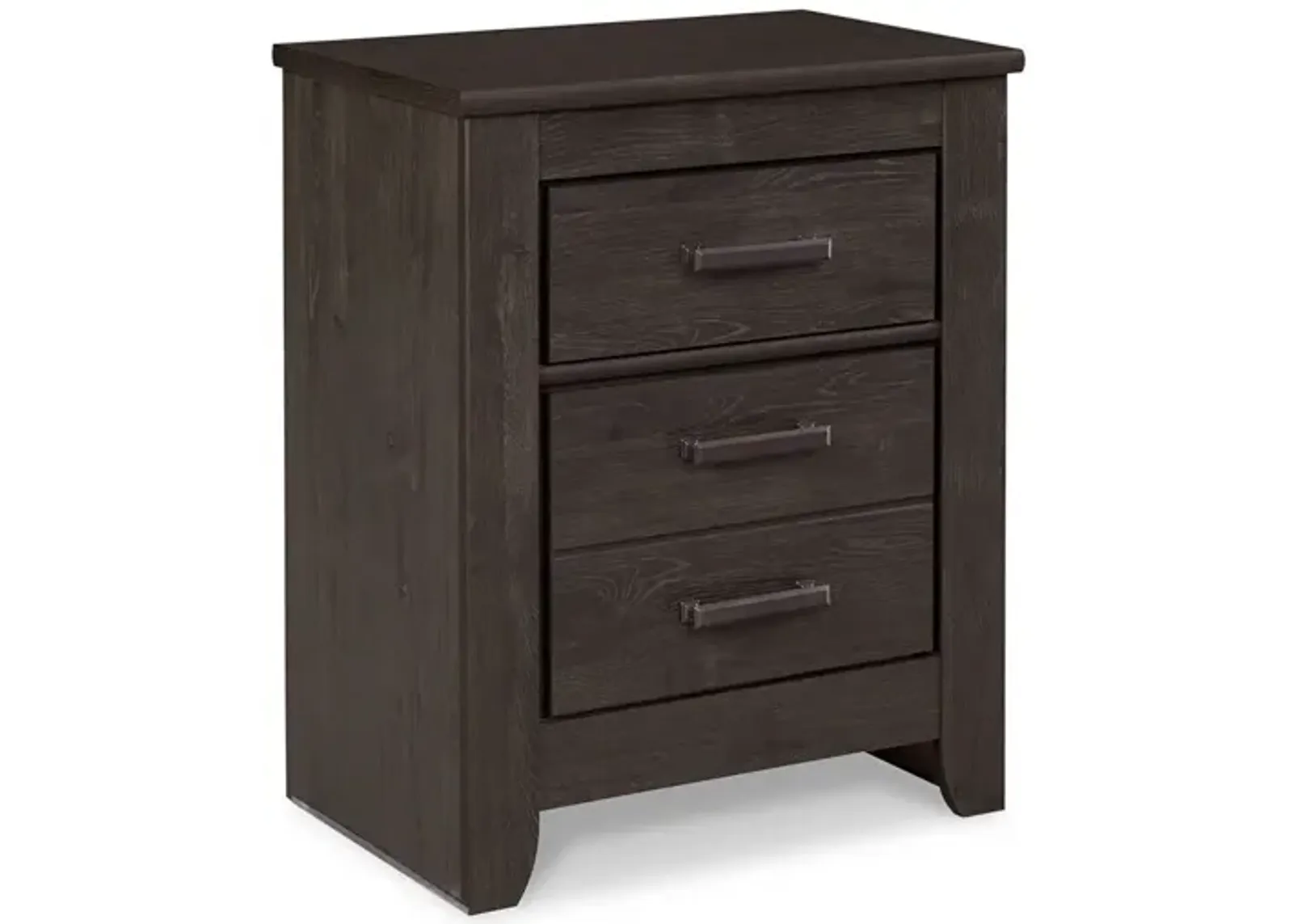 Ashley Furniture | Brinxton 2 Drawer Nightstand | Charcoal