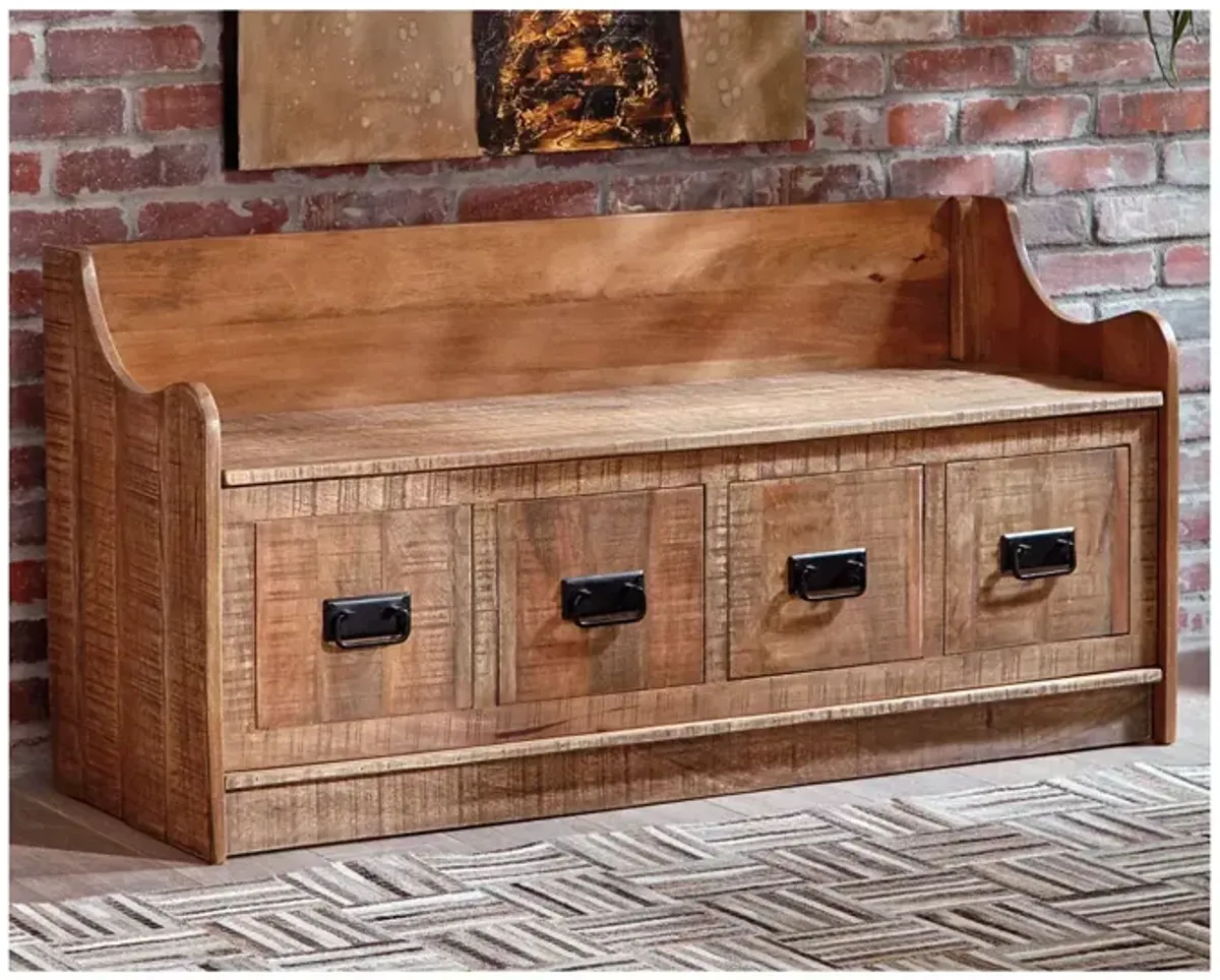 Garrettville Storage Bench