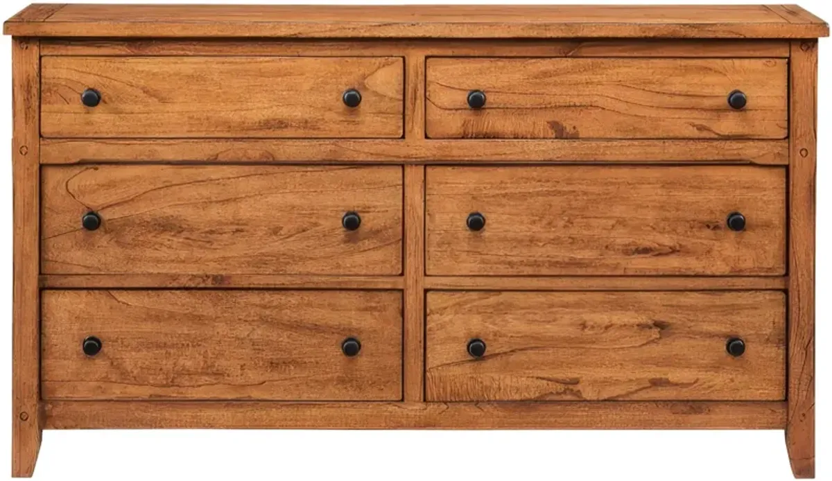 | Sante Fe Dresser | Rustic Oak