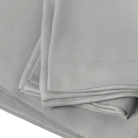 Premium Recovery Celliant Viscose Dove Gray Split King Sheet Set