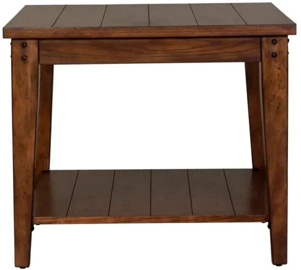 Liberty Furniture Lake House Square Lamp Table