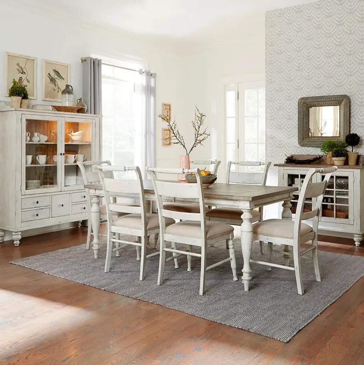 Liberty Furniture Whitney 7 Piece Rectangular Dining Set