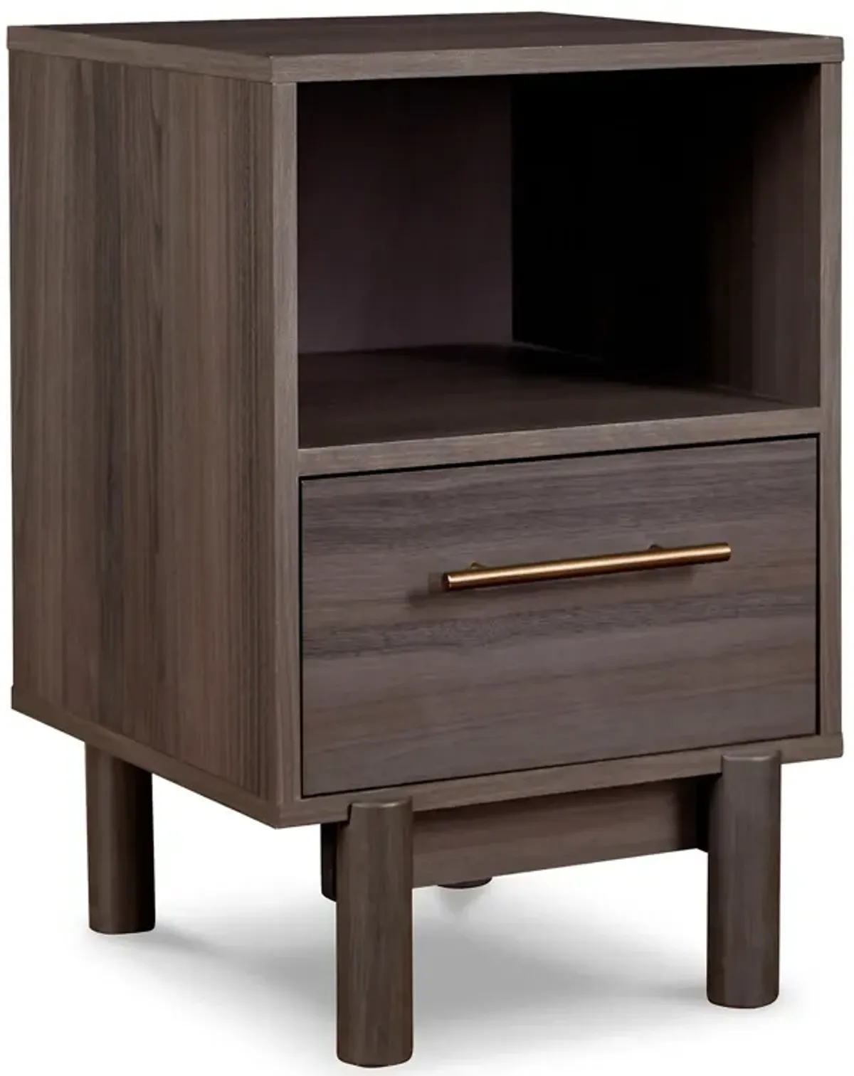 Ashley Furniture | Brymont Nightstand | Dark Gray