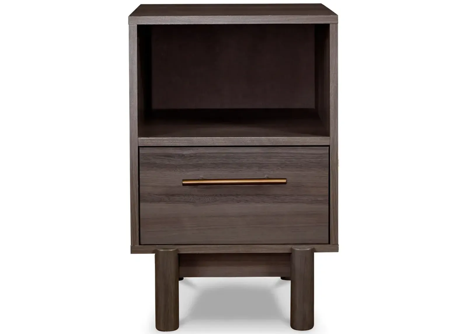 Ashley Furniture | Brymont Nightstand | Dark Gray