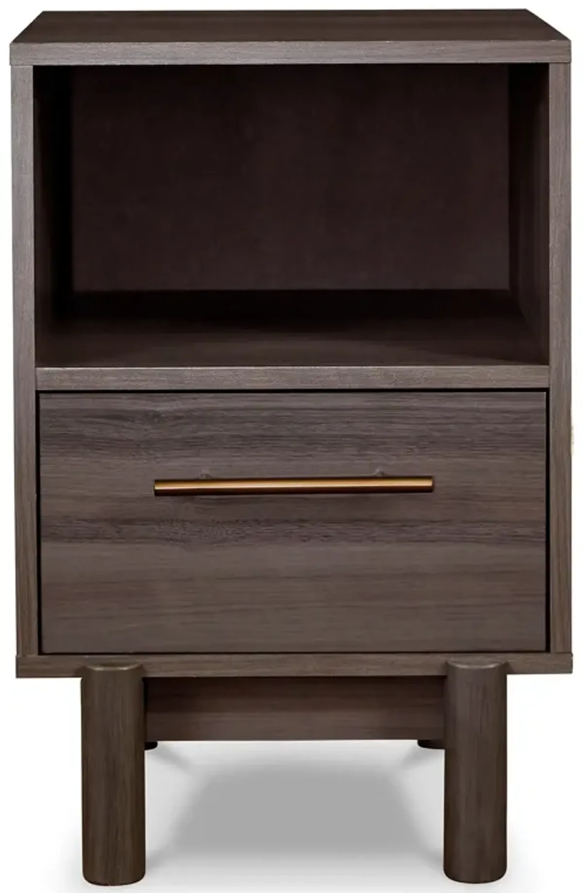 Ashley Furniture | Brymont Nightstand | Dark Gray