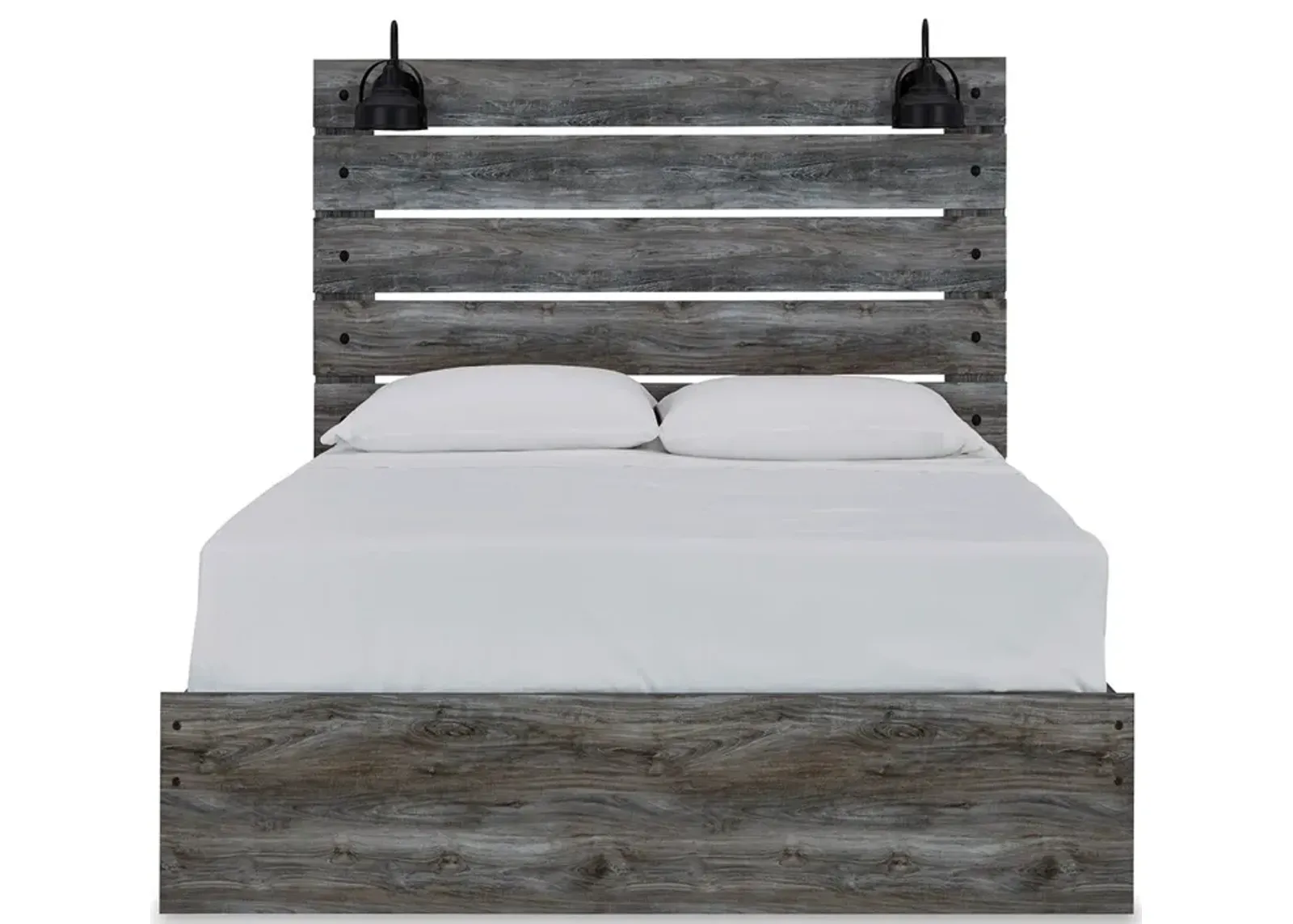 Baystorm Panel Bed with Sconces