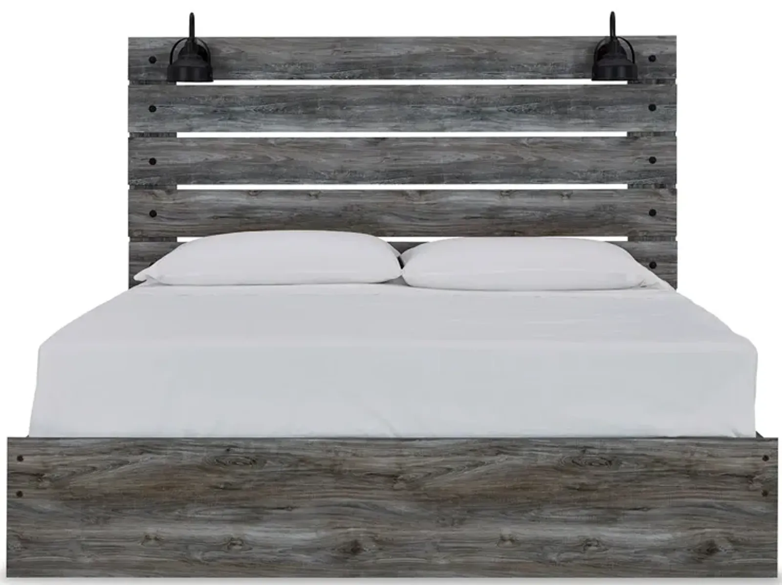 Baystorm Panel Bed with Sconces