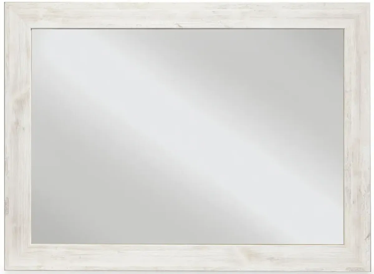 Ashley Furniture | Paxberry Mirror | Whitewash