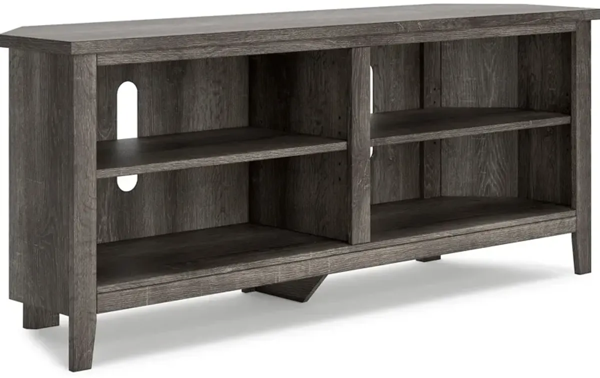 Ashley Furniture | Arlenbry 58" Corner Console | Gray