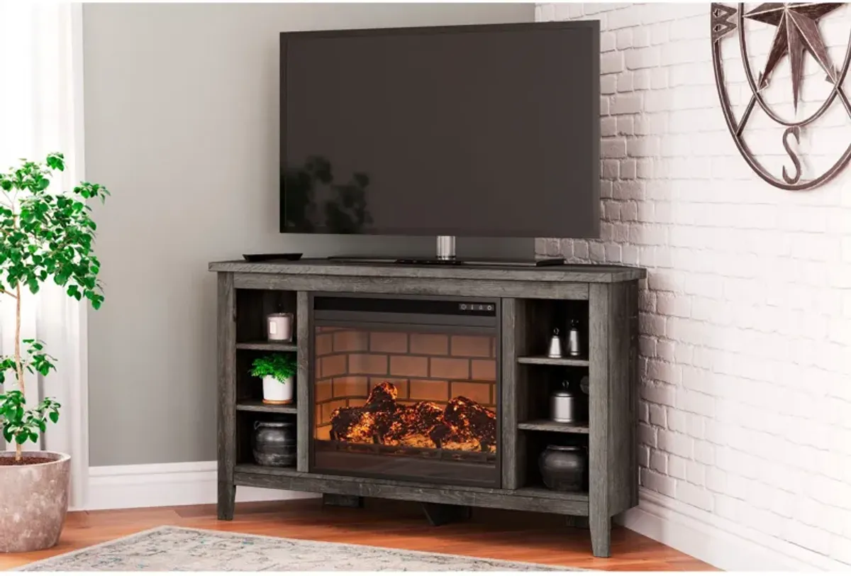 Arlenbry Infrared Electric Fireplace Corner Console