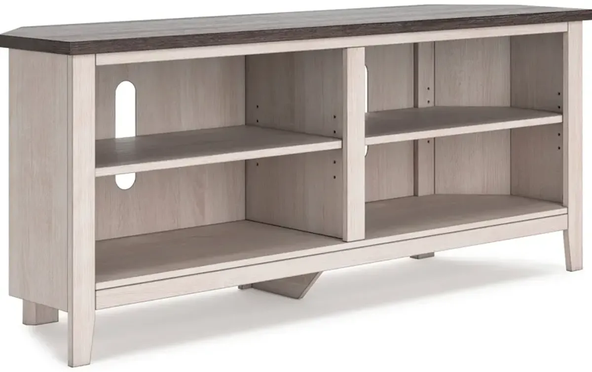 Dorrinson 58 Inch Corner Console