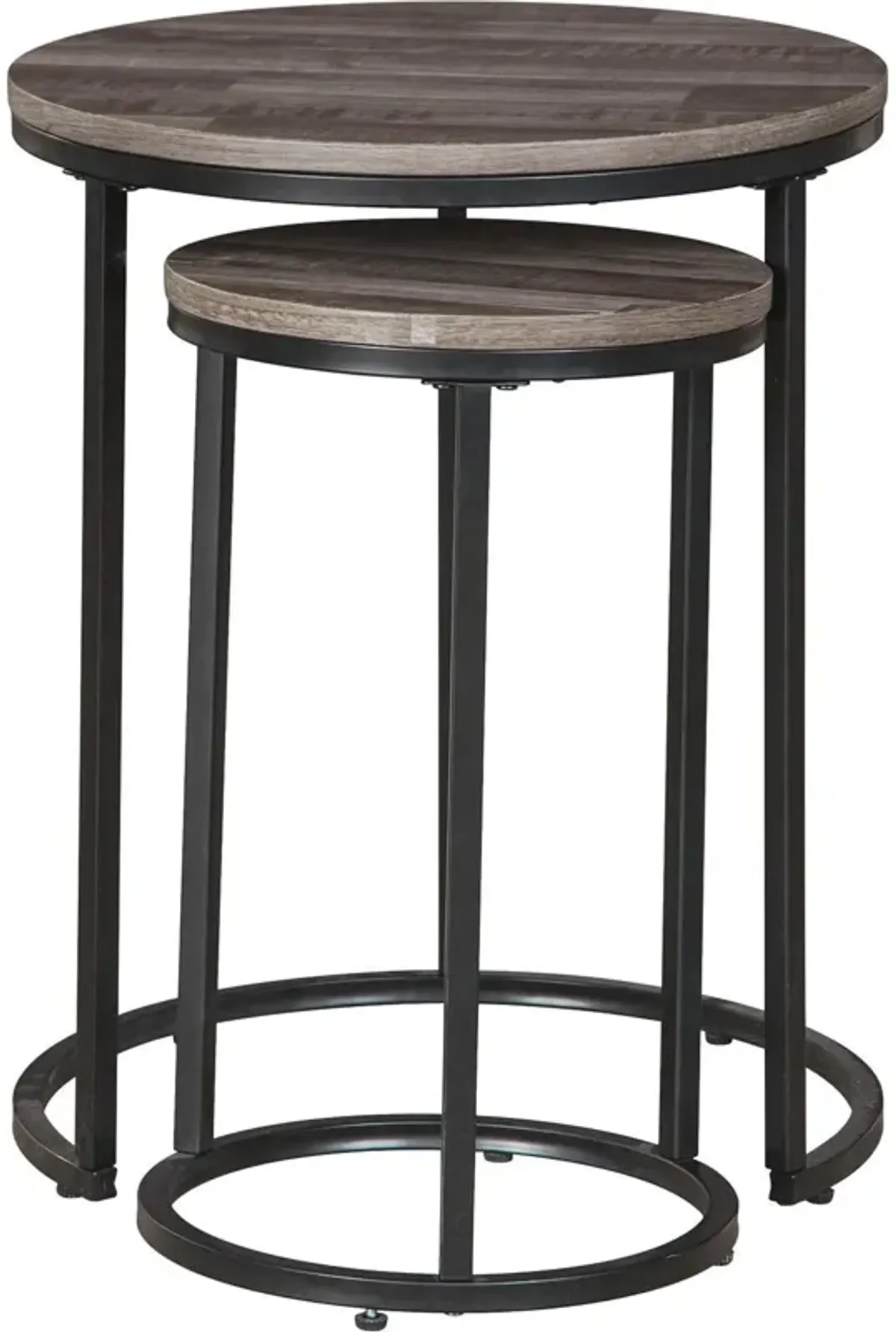 Ashley Furniture | Briarsboro Set of 2 Accent Tables | Gray