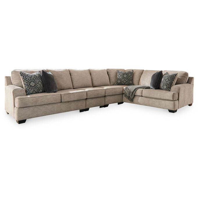 Bovarian Stone 4 Piece Right Sofa Sectional