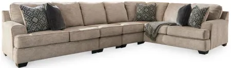 Bovarian Stone 4 Piece Right Sofa Sectional
