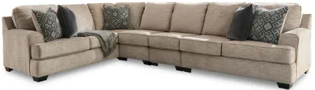 Bovarian Stone 4 Piece Left Sofa Sectional