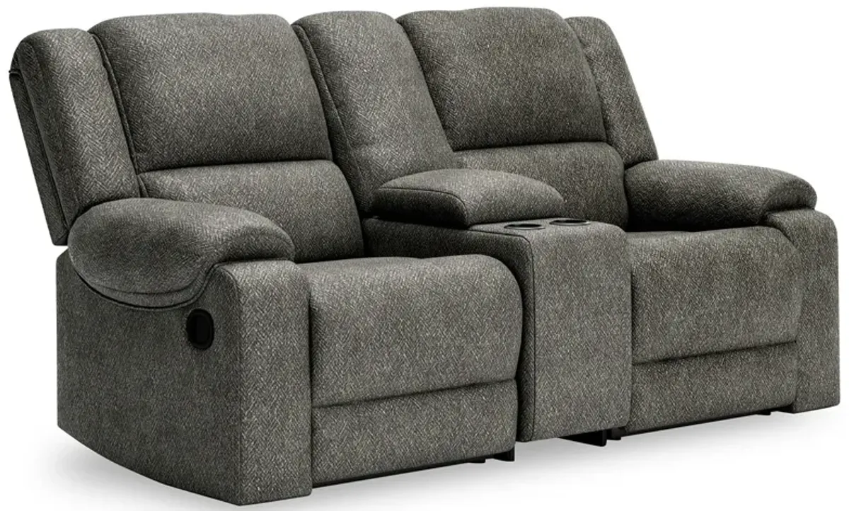 Benlocke 3 Piece Reclining Console Loveseat