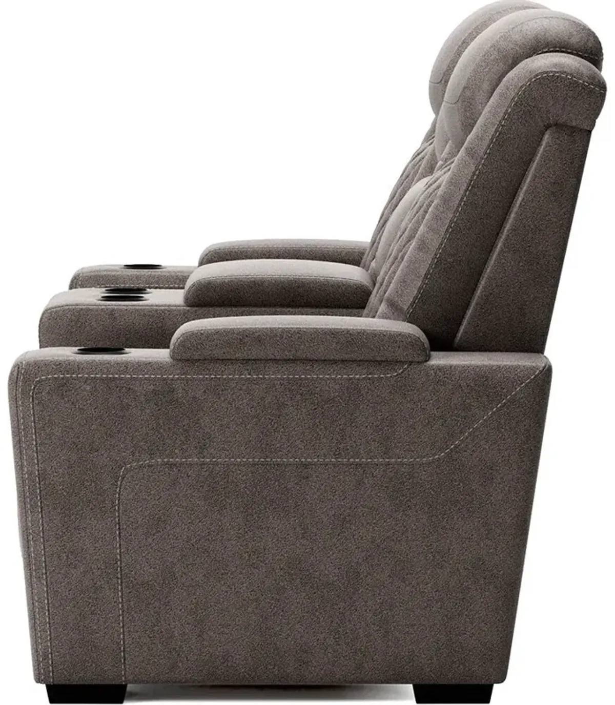 HyllMont Power Reclining Loveseat with Console