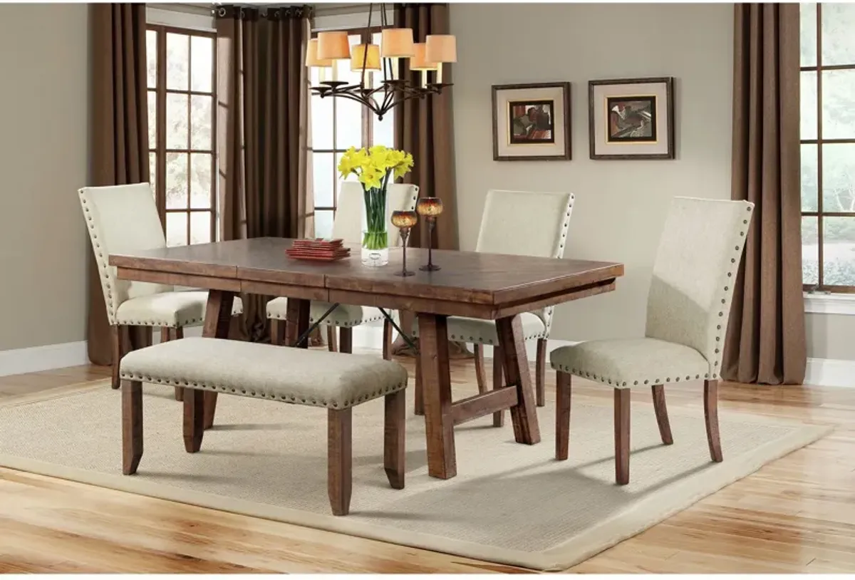 | Jax 5 Piece Dining Set | Smokey Walnut