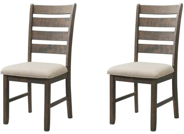 Elements Jax Upholstered Ladder Back Side Chair