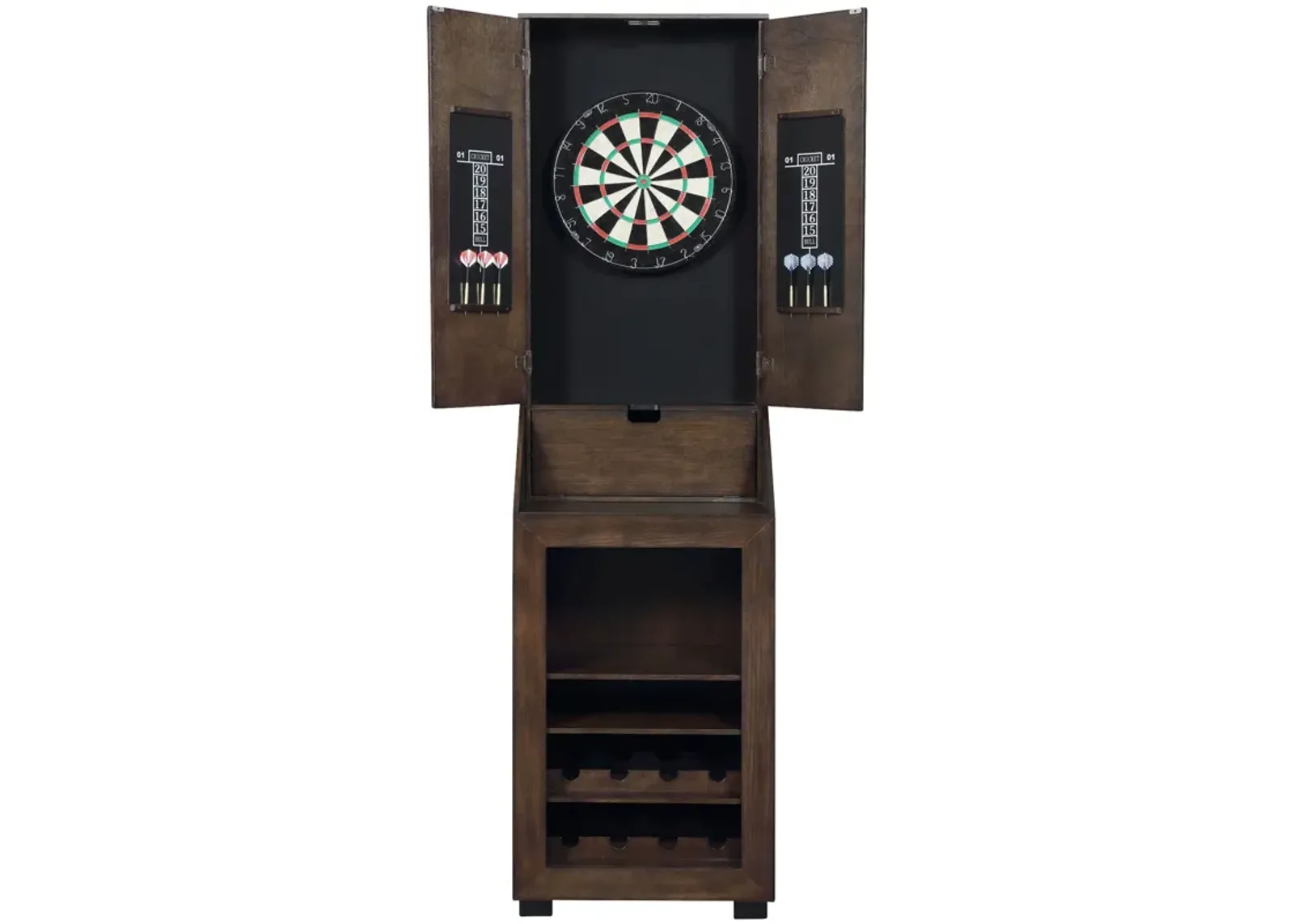 | Bones Dartboard Cabinet | Walnut