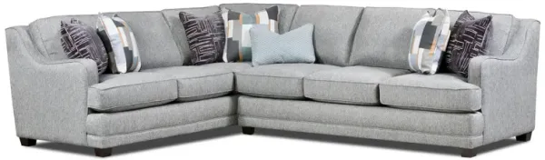 Fusion Furniture Durango 2 Piece Right Sofa Sectional