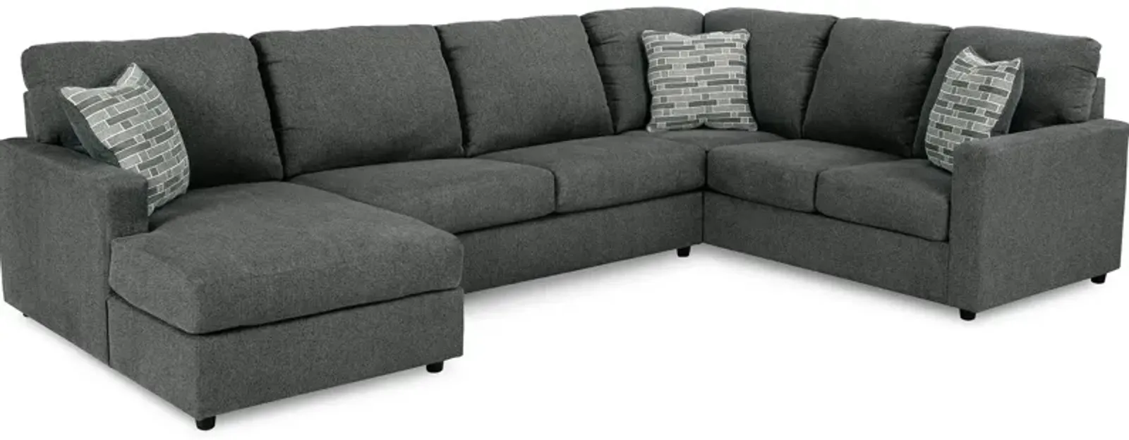 Edenfield 3 Piece Left Chaise Sectional