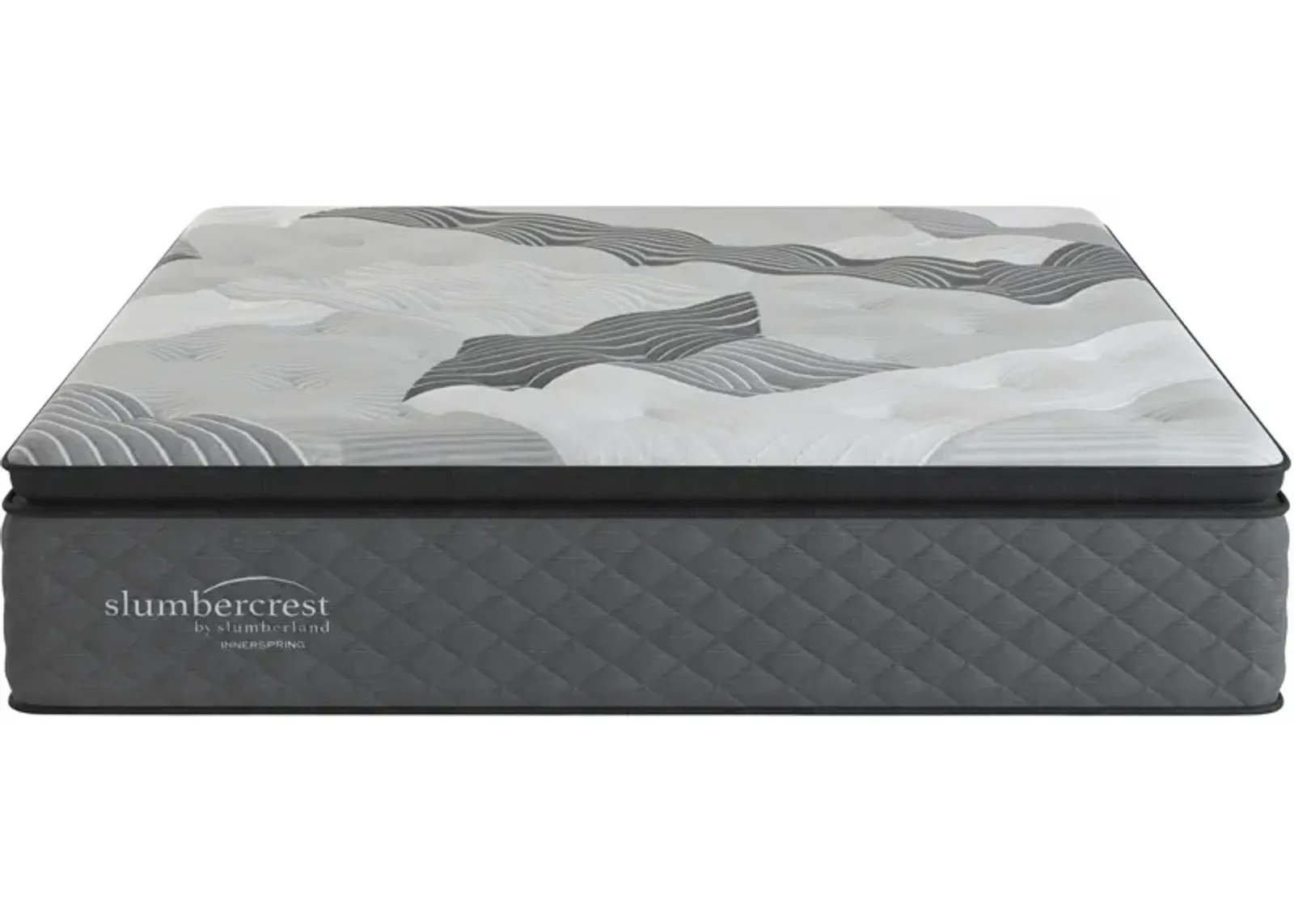 Sherwood Bedding | Queen Slumbercrest Nahla II Soft Pillowtop Mattress | Gray