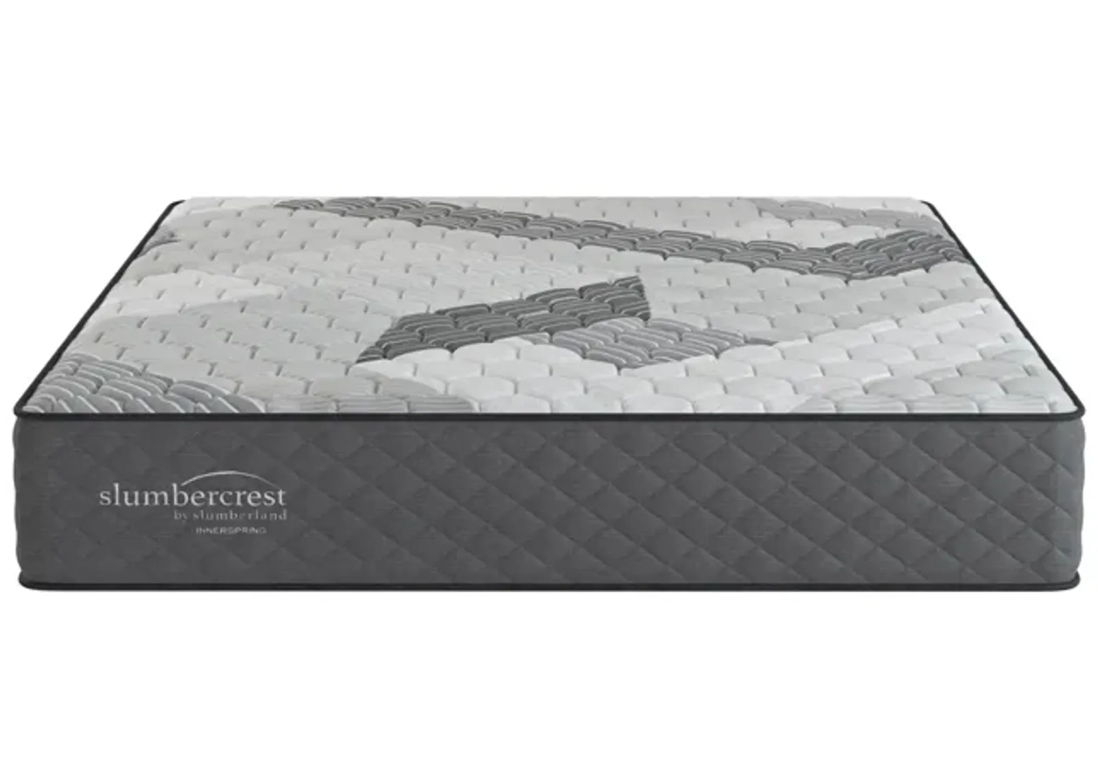 Sherwood Bedding | King Slumbercrest Nahla Ultra Firm Mattress | Gray